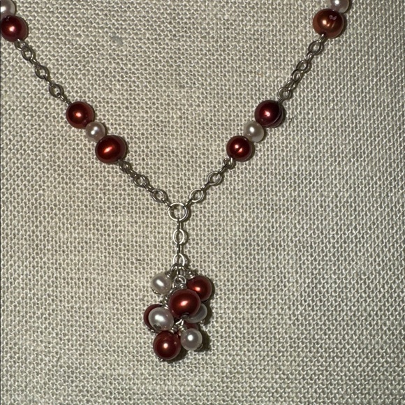 Fresh water Pearl Y style Set - Picture 3 of 4